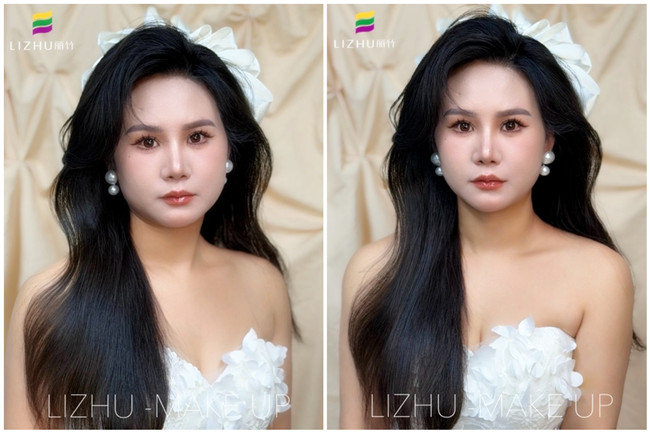 韓式人魚(yú)燙披發(fā)，廣西彩妝藝術(shù)形象